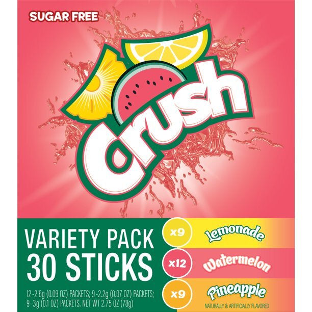 Crush Raspberry Lemon Crush Lemonade Variety 30ct.pack 2.75oz – Two of All Bosses